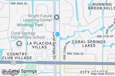 Map image of the property - 3701 Coral Springs Dr