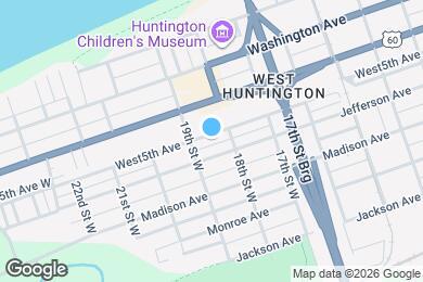 Map image of the property - 1831 5th Ave W