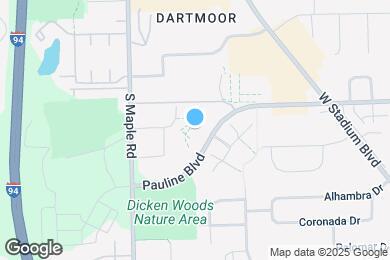 Map image of the property - 2132 Pauline Blvd