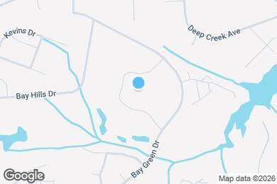 Map image of the property - 613 Oakland Hills Ct
