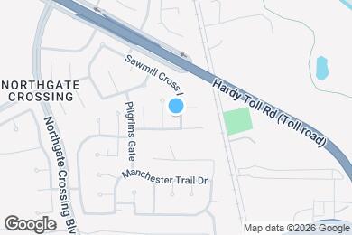 Map image of the property - 23111 Sawmill Cross Ln