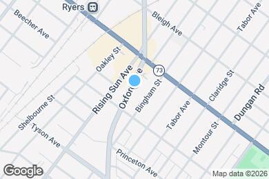 Map image of the property - 7231 Oxford Ave