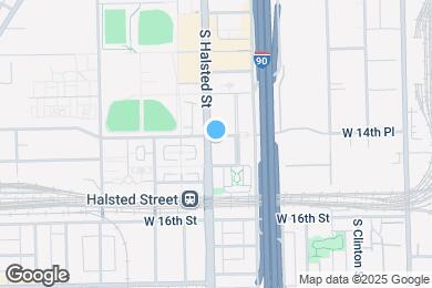 Map image of the property - 1451 S Halsted St