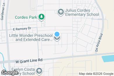 Map image of the property - 1438 S Bella Vita St