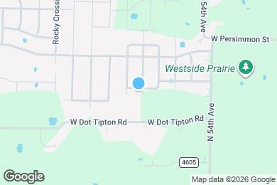 Map image of the property - 5803 W Poison Springs Dr