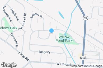 Map image of the property - 162 Patterson St