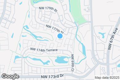 Map image of the property - 6970 NW 177th St