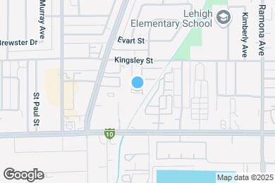 Map image of the property - 10381 Pradera Ave