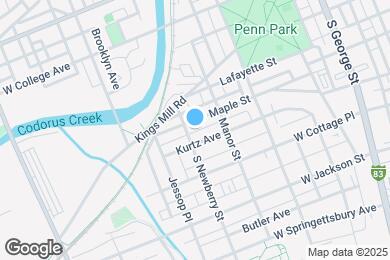 Map image of the property - 284 W Maple St