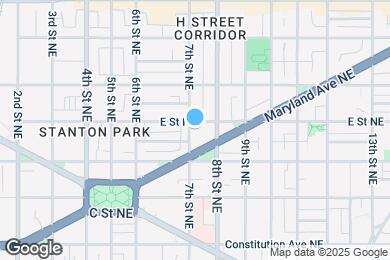 Map image of the property - 423 7th St NE