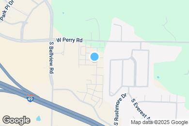 Map image of the property - 3100 W Geneva St