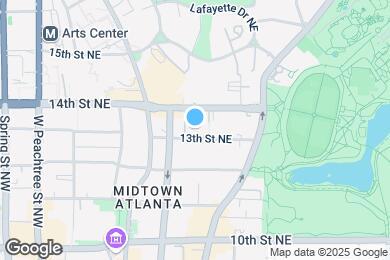 Map image of the property - 195 14th Street Northeast