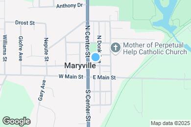 Map image of the property - 126 E Zupan St