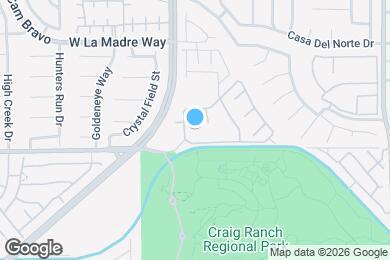 Map image of the property - Sedona at Lone Mountain Apartments