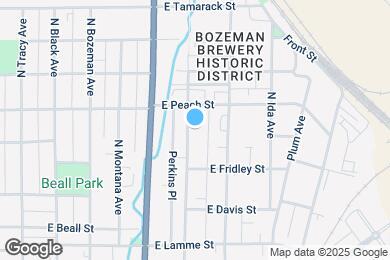 Map image of the property - 504 N Church Ave