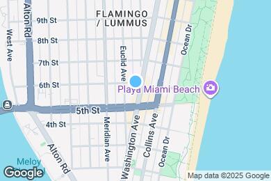 Map image of the property - 540 Washington Ave