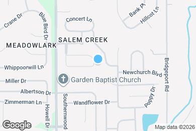 Map image of the property - 1643 Allegro Way