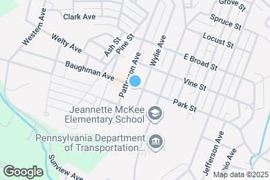 Map image of the property - 104 Baughman Ave