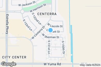 Map image of the property - 15168 W Sherman St
