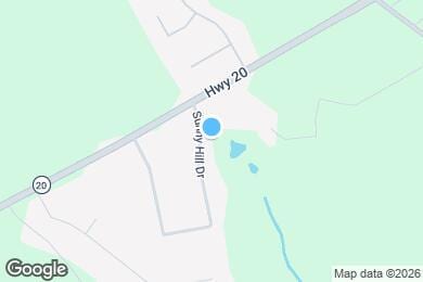 Map image of the property - 3835 Sunny Hill Dr