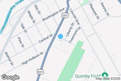 Map image of the property - 13 Plummer St