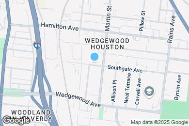 Map image of the property - 618 Southgate Ave