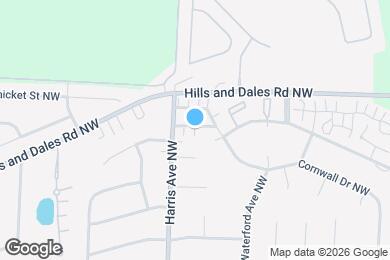 Map image of the property - 3586 Harris Ave NW