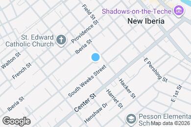 Map image of the property - 617 Julia St