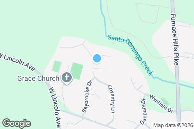 Map image of the property - 103 Pepperton Ct