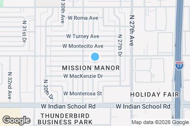 Map image of the property - 2818 W Heatherbrae Dr