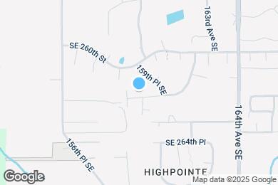 Map image of the property - 15822 SE 262nd Pl