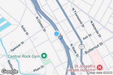Map image of the property - Oak Knitting Mill Apartments – Franklin Sq...