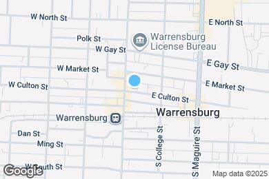 Map image of the property - 111 E Culton St