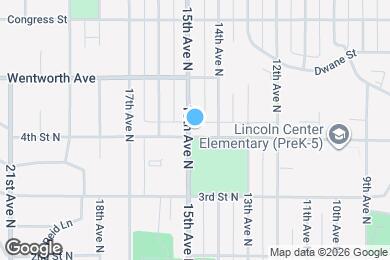 Map image of the property - 1430 4th St N