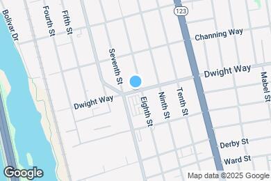 Map image of the property - 919 Dwight Way