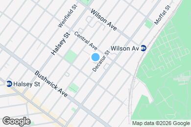 Map image of the property - 1135 Decatur St