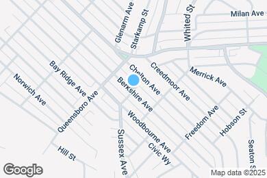 Map image of the property - 1041 Berkshire Ave