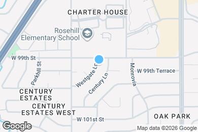 Map image of the property - 9915 Westgate Ln