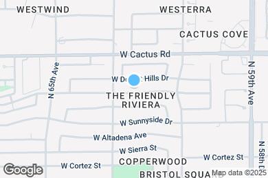 Map image of the property - 6214 W Riviera Dr