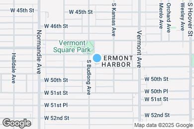 Map image of the property - 1141 W 49th St