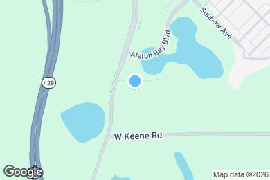 Map image of the property - Mera at East Shore 55+ Active Adult