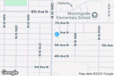 Map image of the property - 504 39th St N