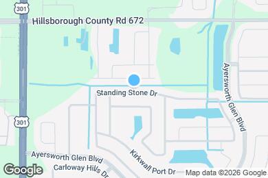 Map image of the property - 10727 Standing Stone Dr