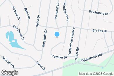 Map image of the property - 3707 Wind Mill Ct