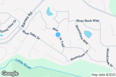 Map image of the property - 1811 River Rock Trail