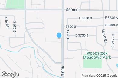 Map image of the property - 5760 S 900 E