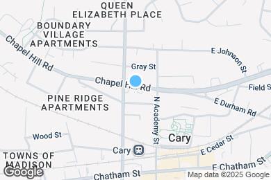 Map image of the property - 8551 Chapel Hill Rd