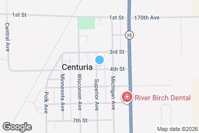 Map image of the property - 208 4th St