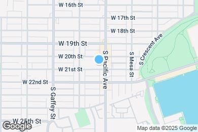 Map image of the property - 520 W 21st St