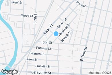Map image of the property - 124 Highland St
